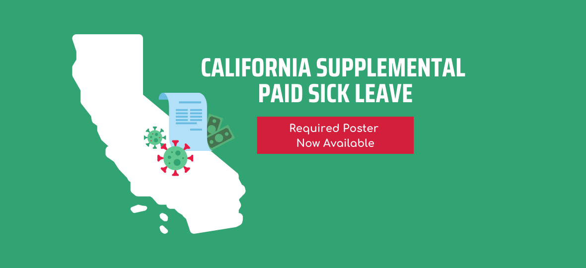 2022 Covid 19 Supplemental Paid Sick Leave Poster Available